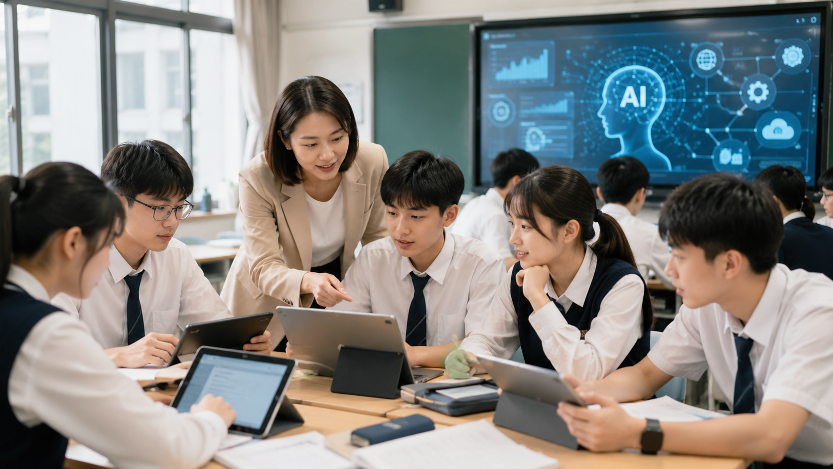 AI進入校園　台灣教育不能只教孩子會用AI