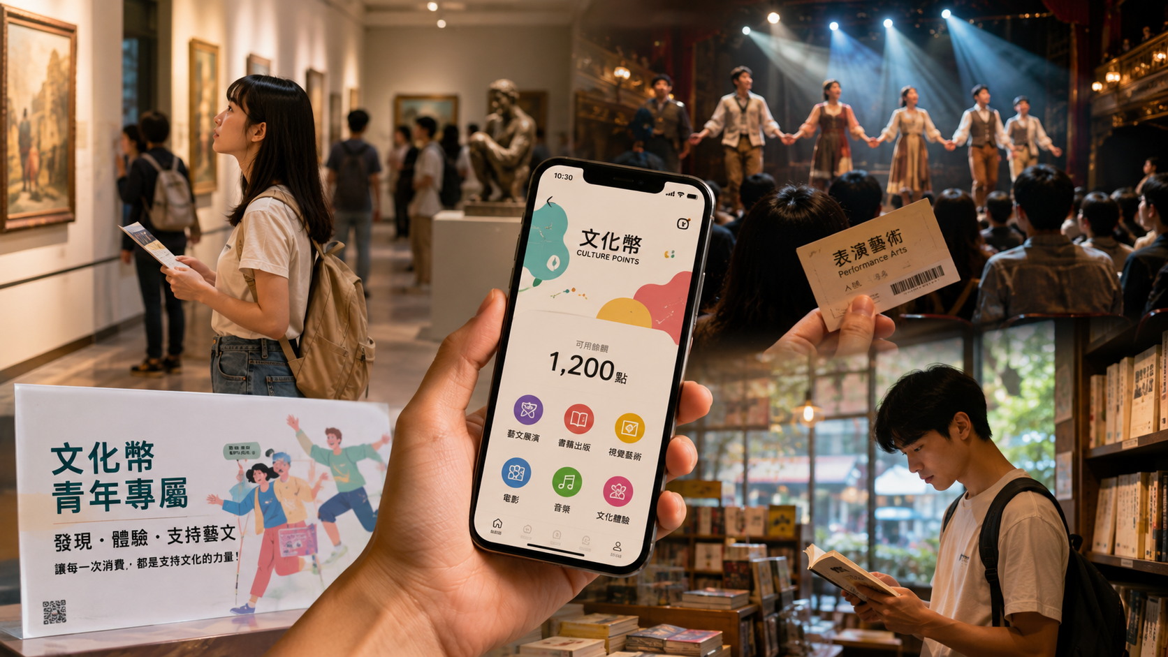 文化幣走進年輕世代　藝文消費能否成為習慣？