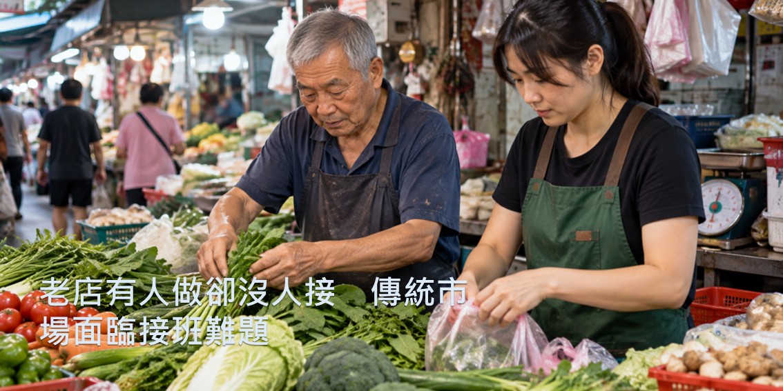 老店有人做卻沒人接　傳統市場面臨接班難題